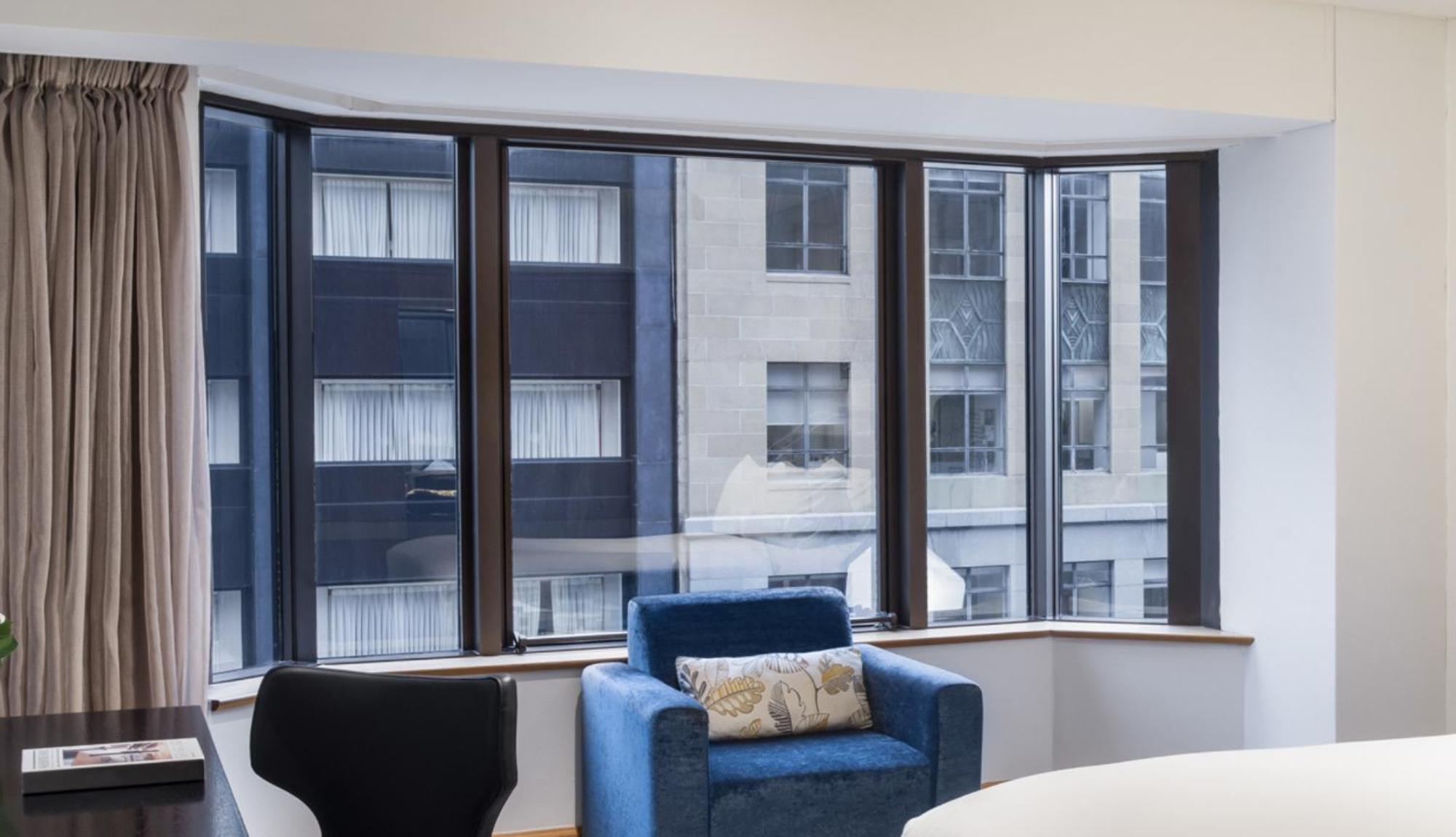 Intercontinental Wellington By Ihg Hotell Eksteriør bilde A curved window