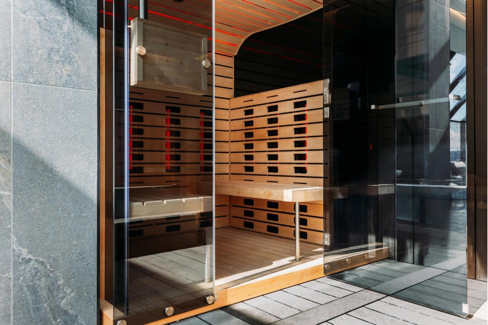 Intercontinental Wellington By Ihg Hotell Eksteriør bilde A modern infrared sauna